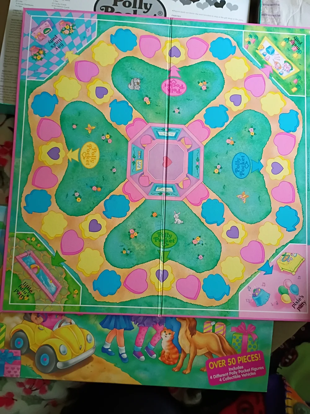 Blue Bird Polly Pocket Board Game